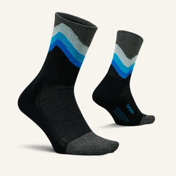 FEETURES ELITE LIGHT CUSHION MINICREW BLACK SWELL