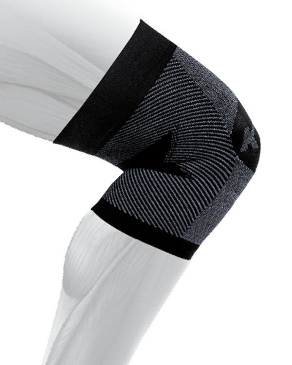 Os1st KS7 Performance Knee Sleeve Black Small