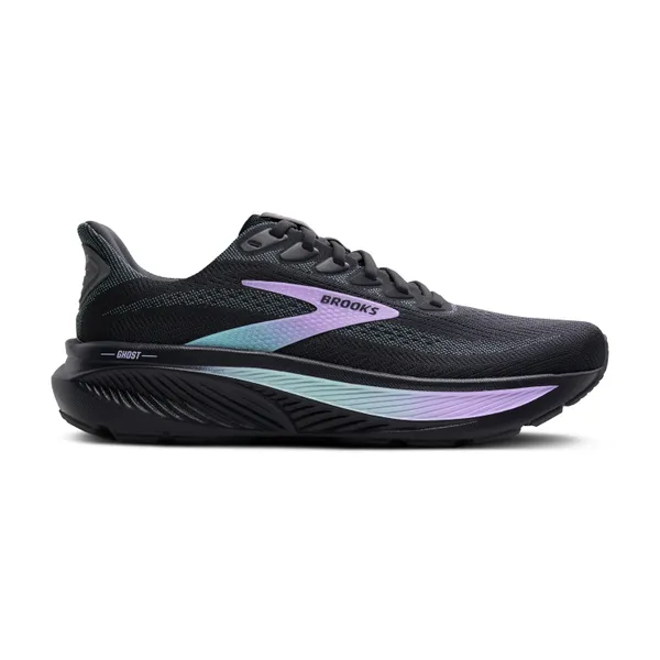Brooks Women's Ghost 17 GREY/CLEARWATER/PURPLE