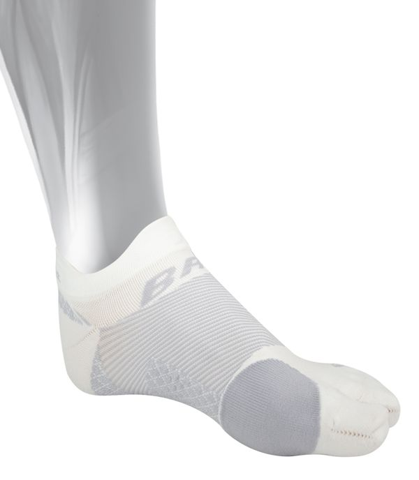 Os1st BR4 Bunion Relief Sock White Large