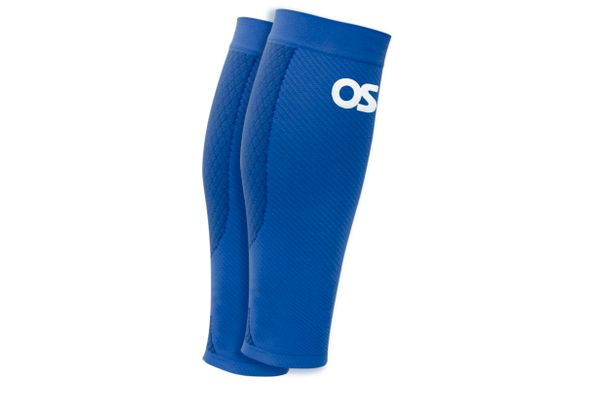 Os1st CS6 Performance Calf Sleeve Blue Large