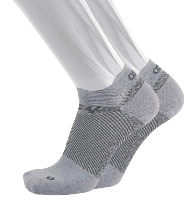 Os1st FS4 Plantar Fasciitis - No Show Sock Grey XLarge