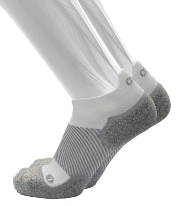 Os1st WP4 Wellness Performance Socks - No Show White Large