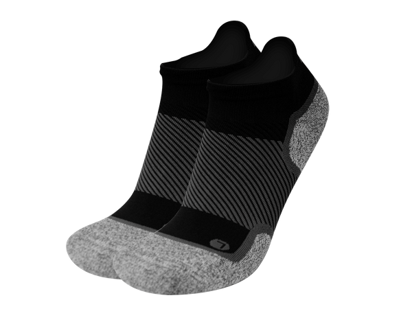 Os1st WP4 Wellness Performance Socks - No Show Black Xlarge
