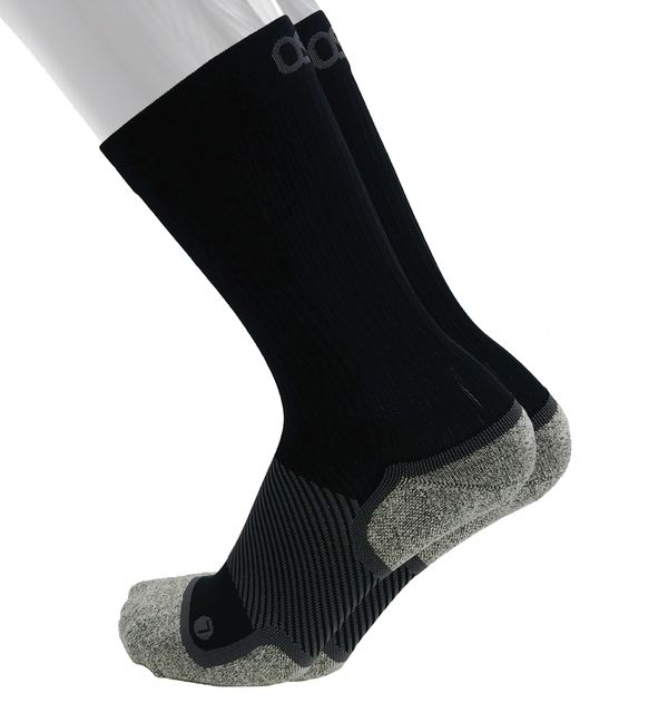 Os1st WP4 Wellness Performance Socks - Crew Black Large