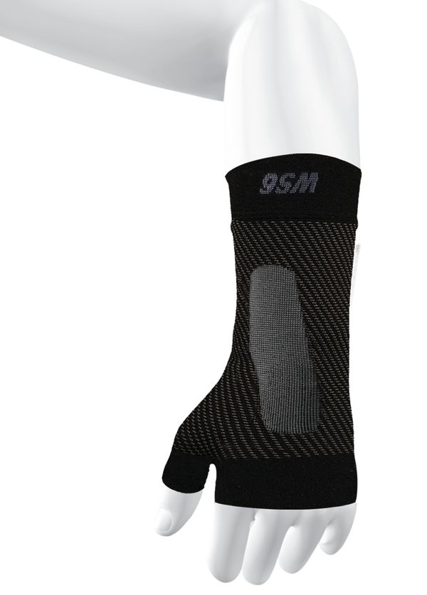 Os1st WS6 Performance Wrist Sleeve Black Large