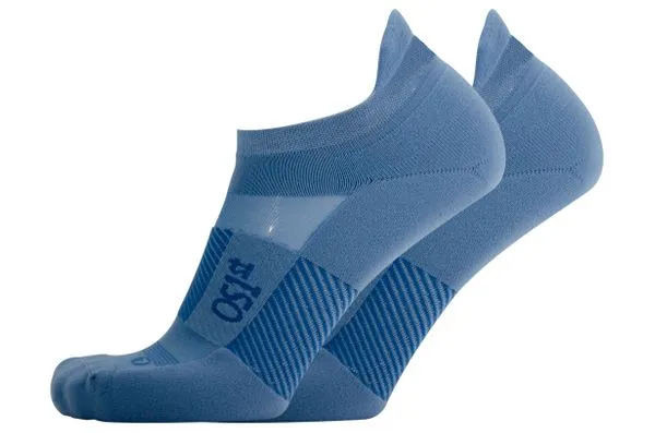 Os1st TA4 Thin Air Socks - No Show Steel Blue XLarge