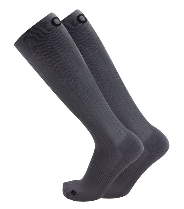 Os1st TS5 Travel Socks - Over the Calf Grey Small