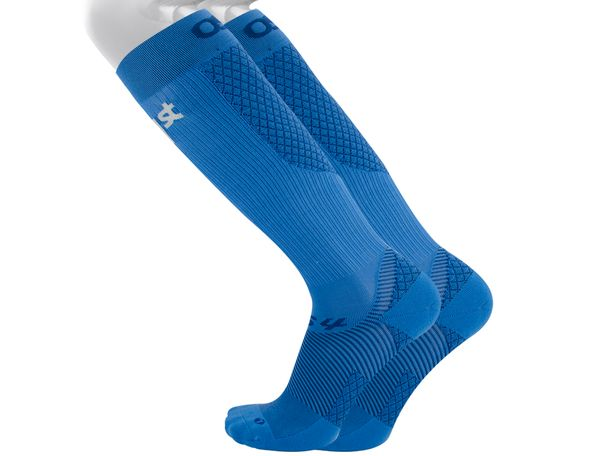 Os1st FS4+ Over the Calf Compression Bracing Sock Blue Small