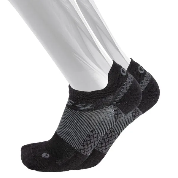 Os1st FS4 Merino Plantar Fasciitis - No Show Black XLarge