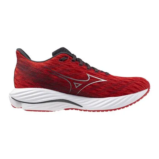 Mizuno MEN'S WAVE RIDER 28 RISK RED/WHITE
