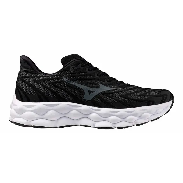 Mizuno MEN'S WAVE SKY 8 BLACK/METALLIC GREY