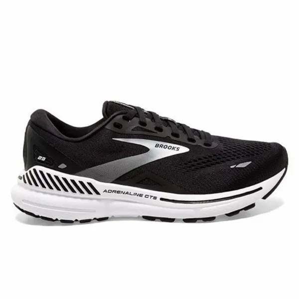 Brooks Women's Adrenaline GTS 24 BLACK/WHITE/SILVER